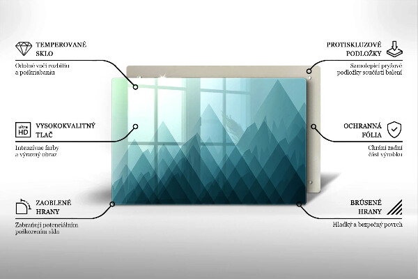 Worktop saver Abstract mountains