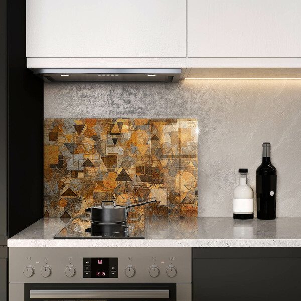 Worktop saver Geometric figure pattern