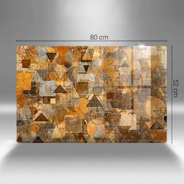 Worktop saver Geometric figure pattern