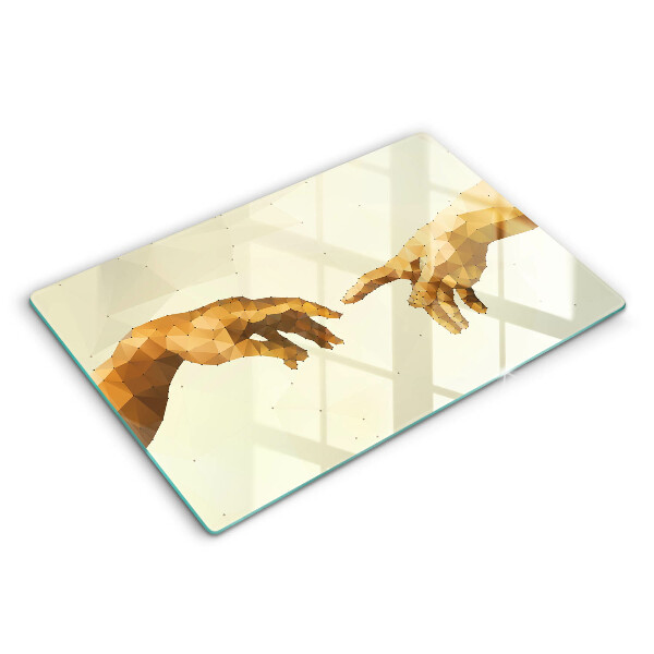 Worktop saver Creation of Adam hands
