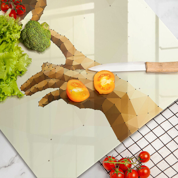 Worktop saver Creation of Adam hands