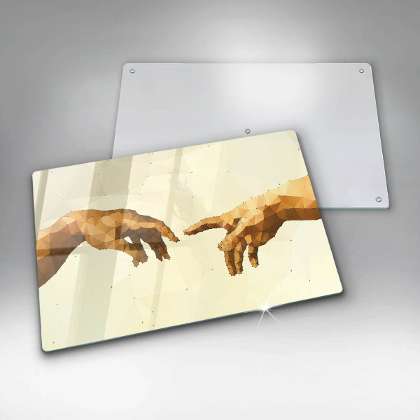 Worktop saver Creation of Adam hands