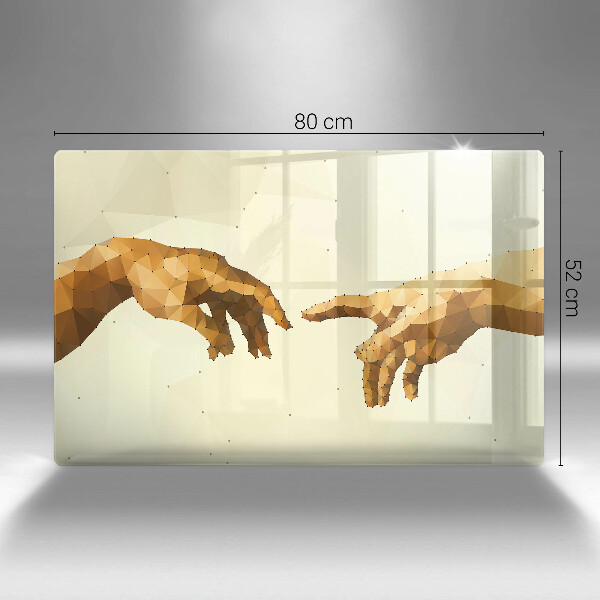 Worktop saver Creation of Adam hands