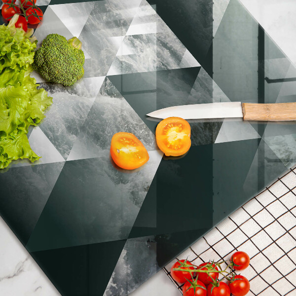 Worktop saver Triangles and water