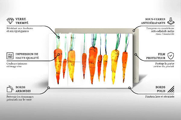 Worktop saver Carrot illustration