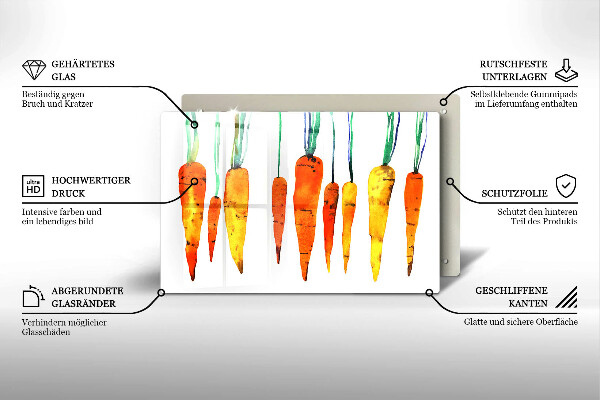 Worktop saver Carrot illustration