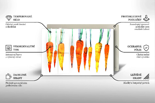 Worktop saver Carrot illustration