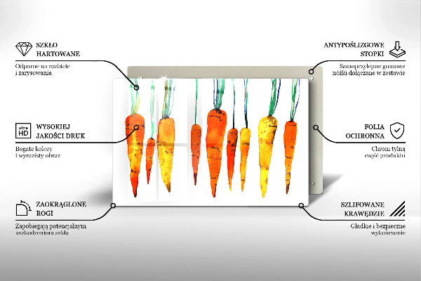 Worktop saver Carrot illustration