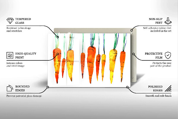 Worktop saver Carrot illustration