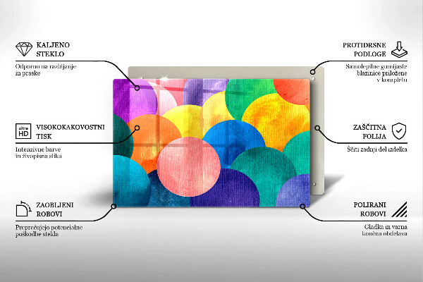 Worktop saver Colorful wheels