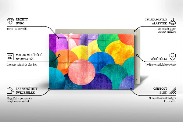 Worktop saver Colorful wheels