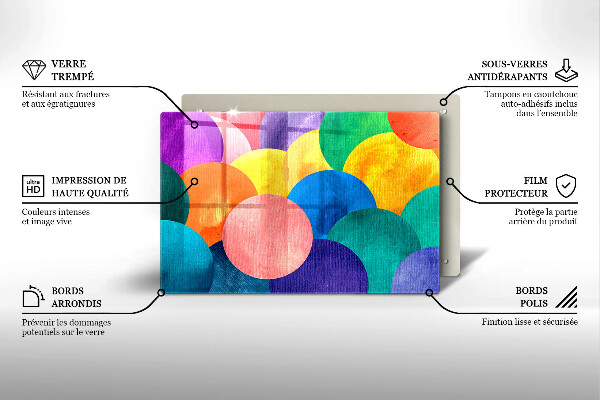 Worktop saver Colorful wheels