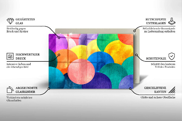 Worktop saver Colorful wheels