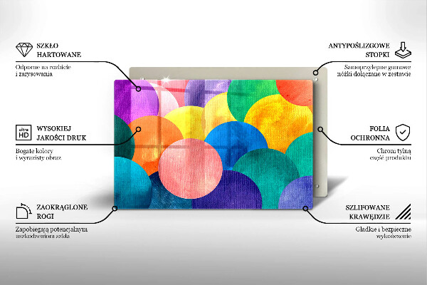 Worktop saver Colorful wheels