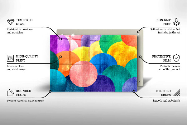 Worktop saver Colorful wheels