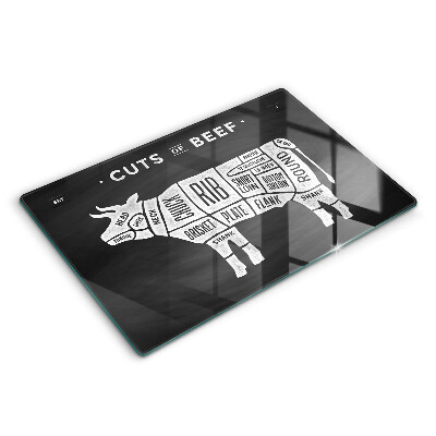 Cutting board Cow meat beef