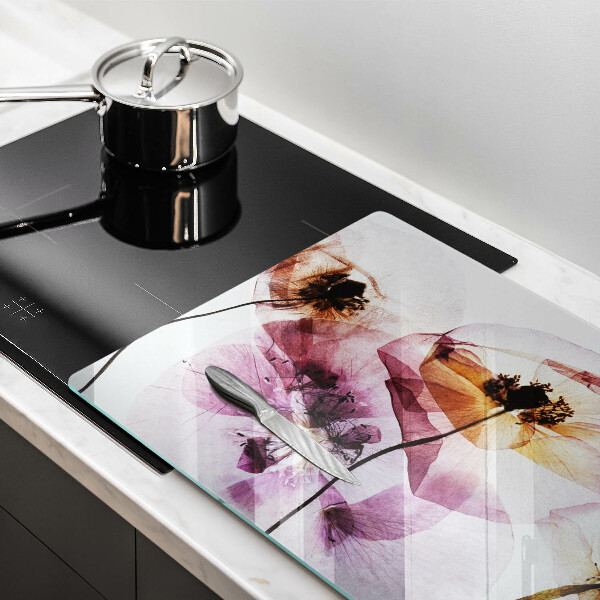 Cutting board Delicate flowers