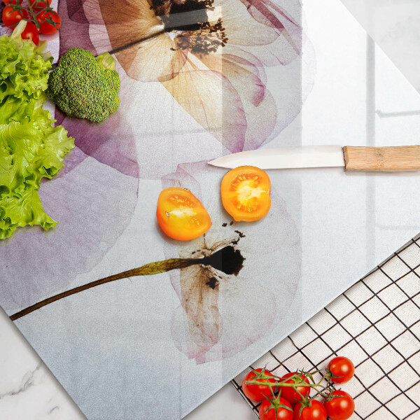 Cutting board Delicate flowers