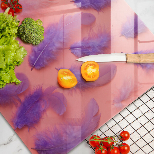 Cutting board Fluffy feathers