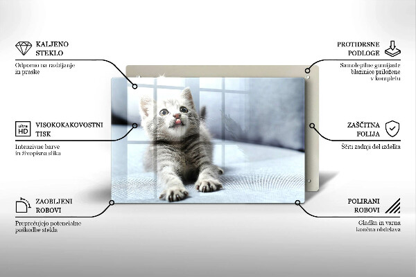 Worktop saver Little cute kitty