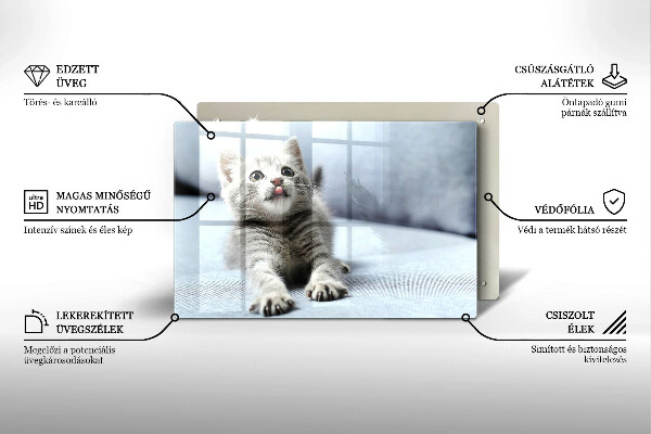 Worktop saver Little cute kitty