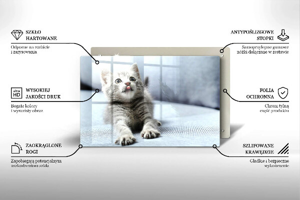 Worktop saver Little cute kitty