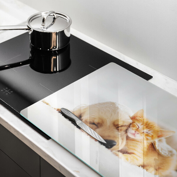 Worktop saver Animals dog and cat