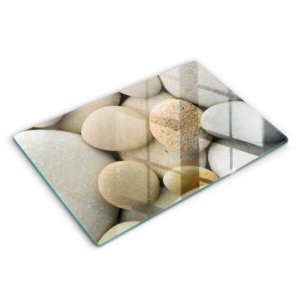 Cutting board Oval stone pattern