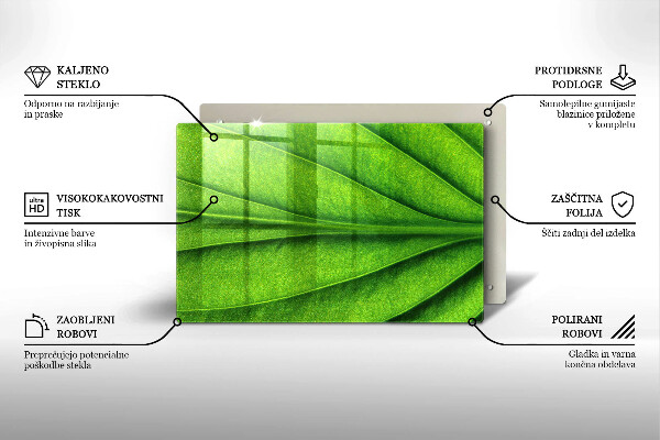 Worktop saver Nature leaf veins