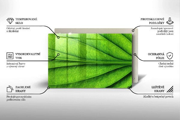 Worktop saver Nature leaf veins