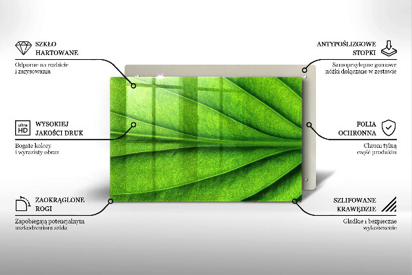 Worktop saver Nature leaf veins