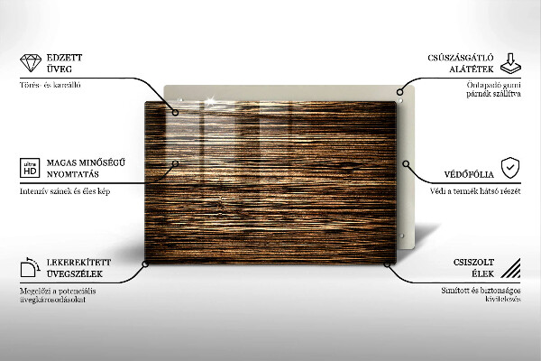 Worktop saver Wood texture