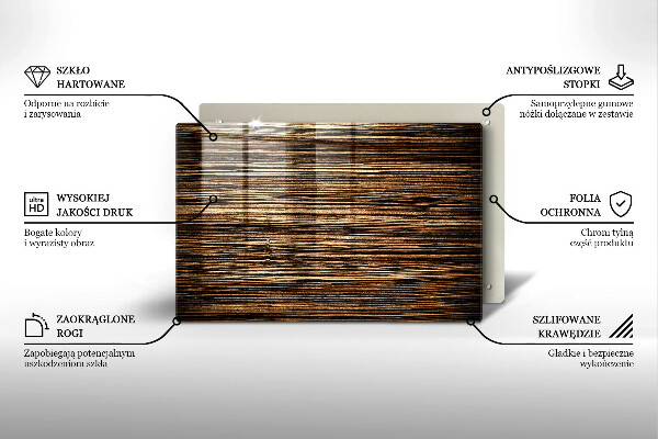 Worktop saver Wood texture