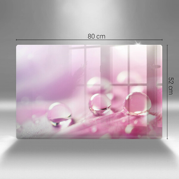 Worktop saver Rosa flower petals