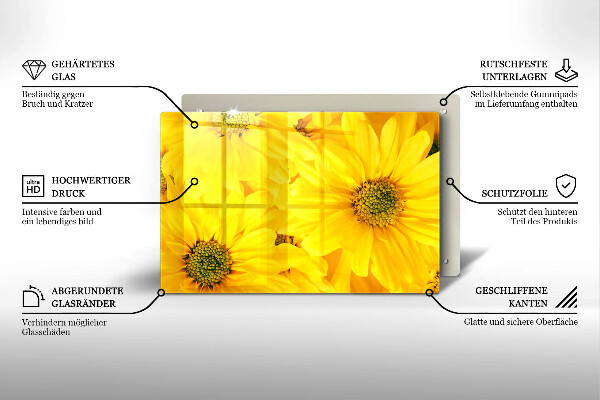Worktop saver Flowers petals