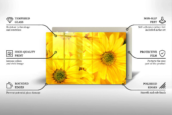 Worktop saver Flowers petals