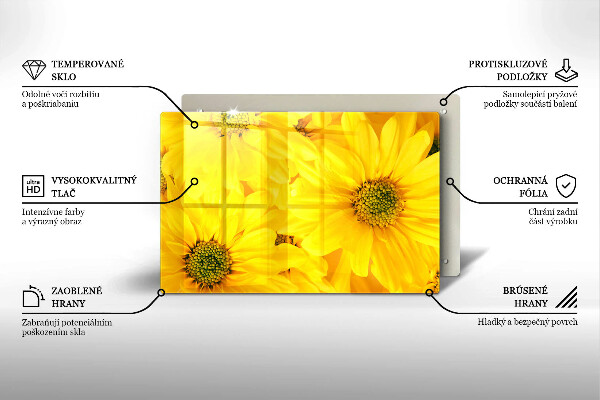 Worktop saver Flowers petals