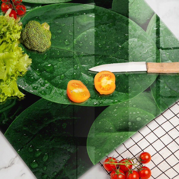 Worktop saver Basil leaves