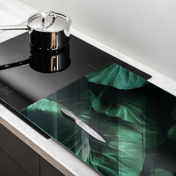 Worktop saver Wild dark leaves