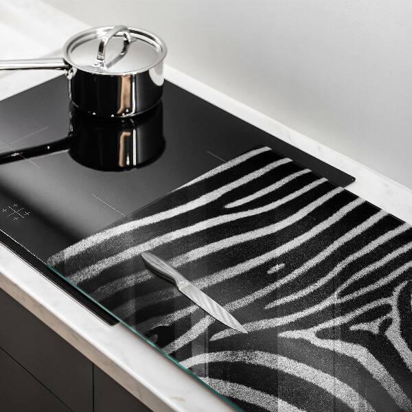 Worktop saver Zebra stripes