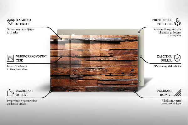 Worktop saver Decorative wood boards