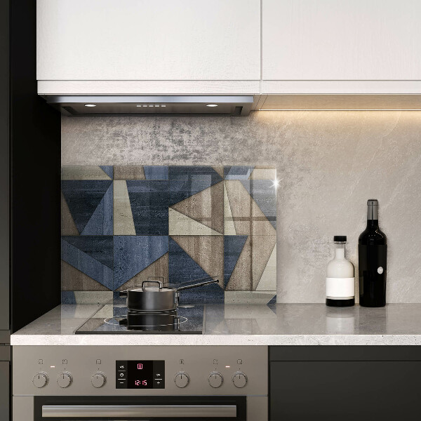 Chopping board glass Geometric abstraction