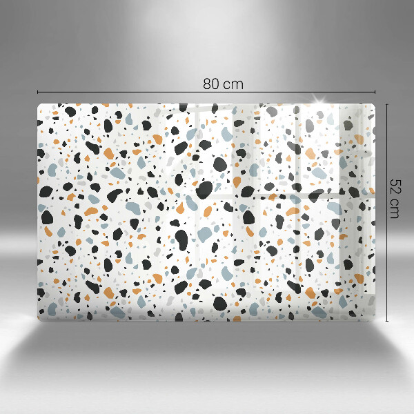 Chopping board glass Decorative stone stone