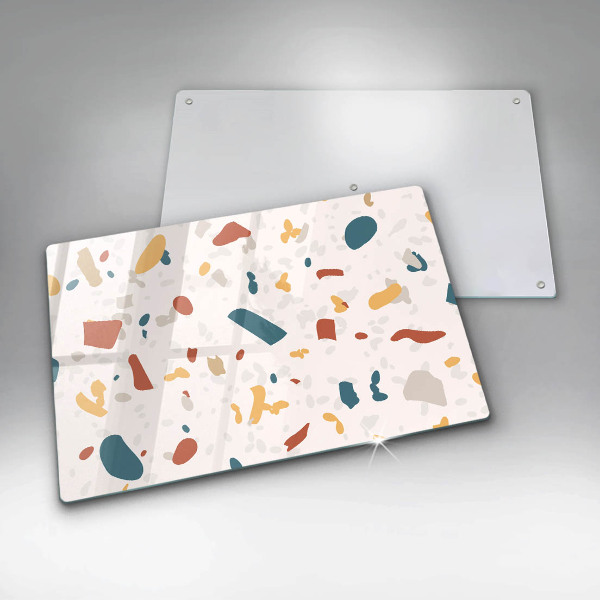 Chopping board glass Decorative stone stone