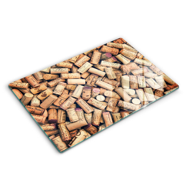 Worktop saver Wine corks pattern