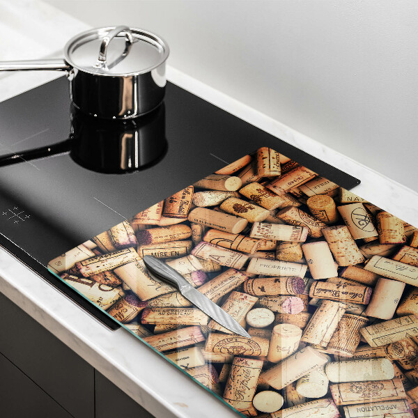 Worktop saver Wine corks pattern