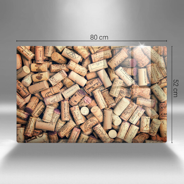 Worktop saver Wine corks pattern