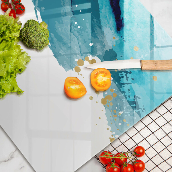 Cutting board Blue spots