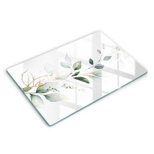 Worktop saver Watercolor leaves