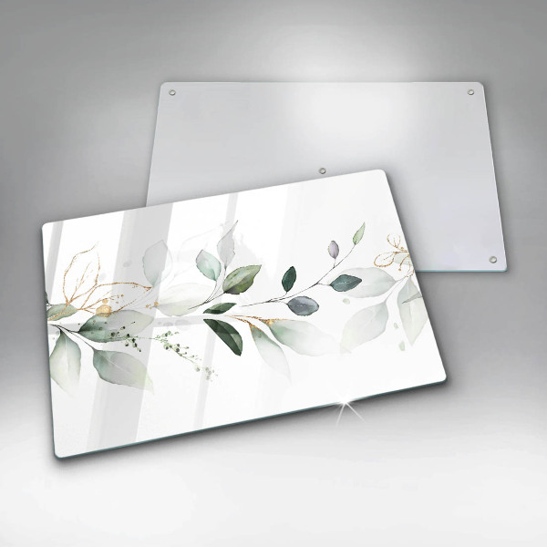 Worktop saver Watercolor leaves